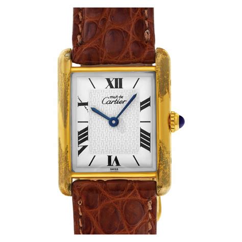 cartier tank watch|certified pre owned cartier watches.